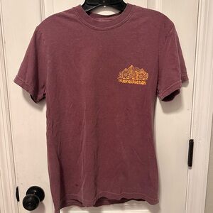 Nature Backs shirt The Hip Abduction Maroon Tee